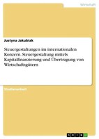 Justyna Jakubiak | Steuergestaltungen Im Internationalen Konzern....