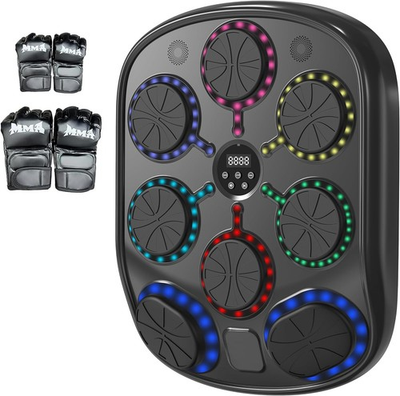 #ad #ad Music Boxing Machine for Adults and Kids Smart Bluetooth Wall Mounted Punching $99.99