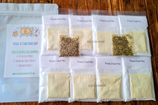 YumYum Baking Oven 18 Pk. Pizza Crust  Topping Mixes - Easy Bake Set Oven