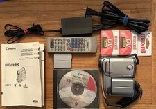 Canon Optura 300 Camcorder With Extras