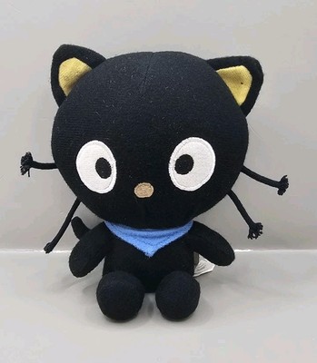 2011 Sanrio Fiesta Chococat 6,5 Zoll Plüsch schwarze Katze Stofftier Plüsch Hello Kitty