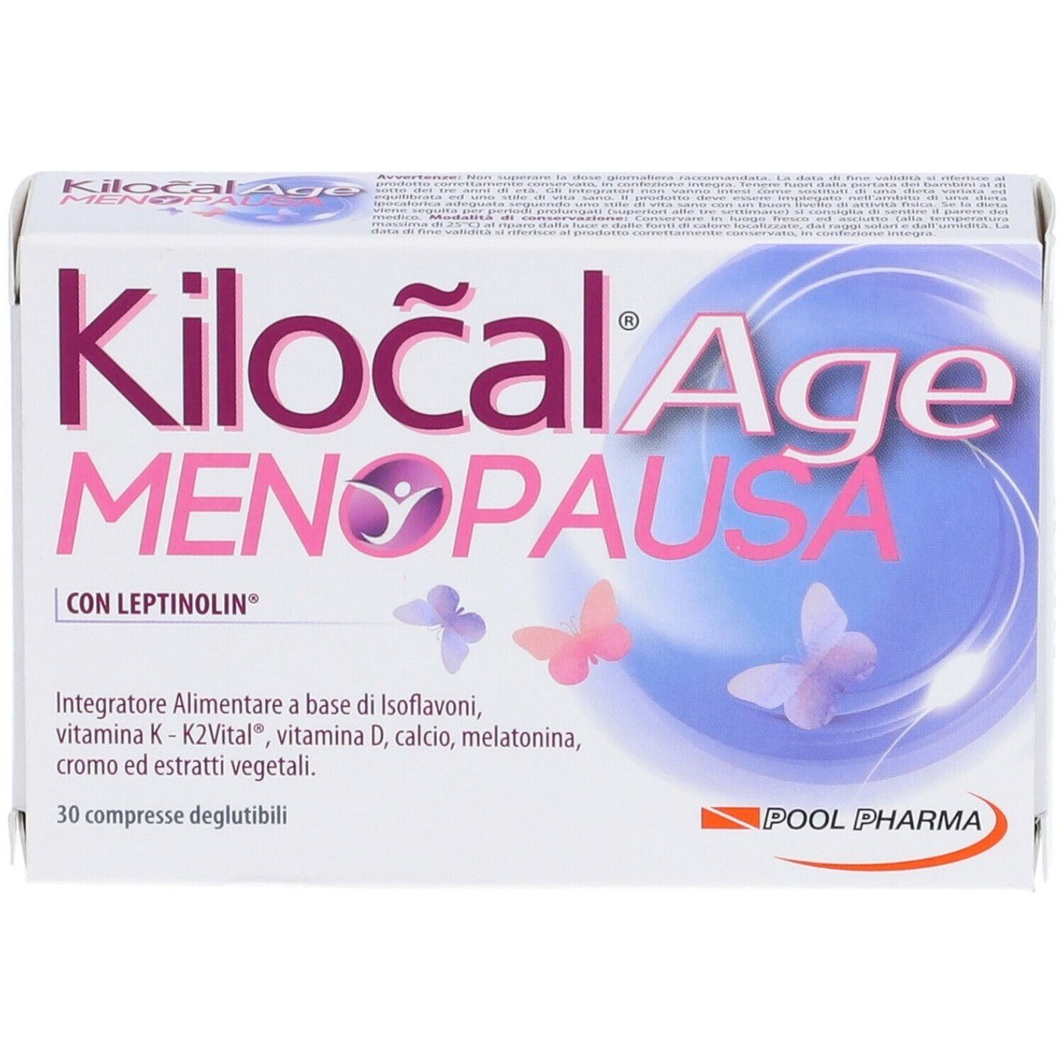 Soluzione Vampate e Peso Menopausa: Kilocal Age 30 Compresse Offerta