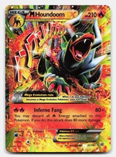 M Houndoom EX 22/162 Holo EX Rare BREAKthrough Pokemon NM on eBay