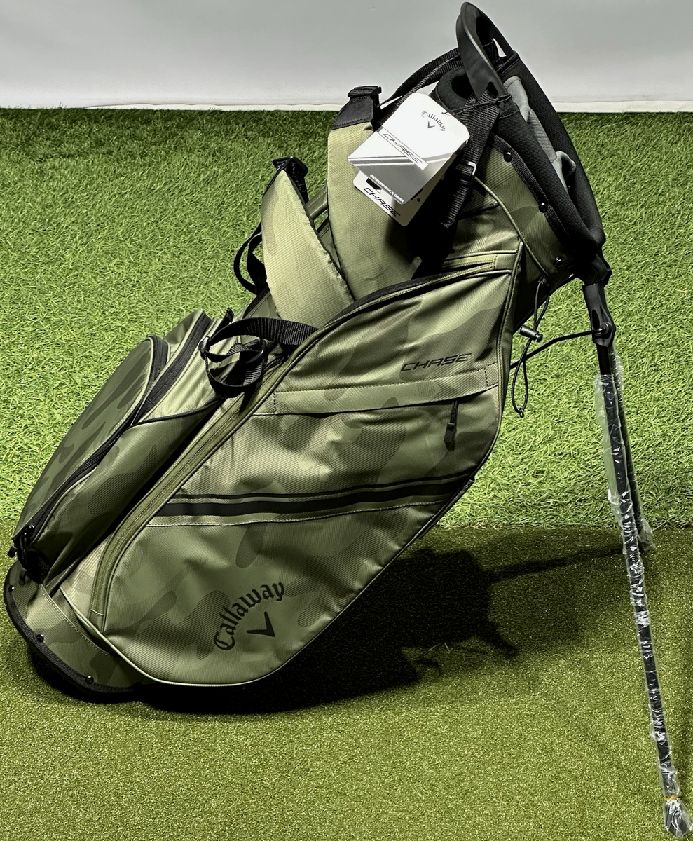 Callaway Chase Double Strap Stand Carry Golf Bag Color: Green Camo