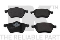 NK Bremsbelagsatz, Scheibenbremse Vorderachse U.A. FüR Ford, Seat, VW
