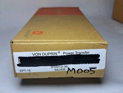 Allegion Von Duprin EPT-10 Electric Power Transfer - For Hinged Doors - 10-Wire