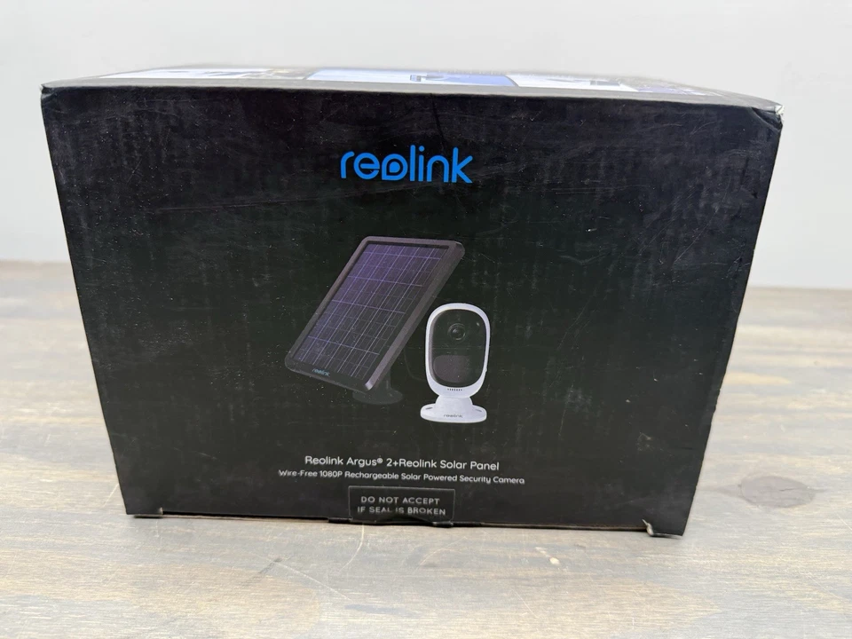REOLINK Outdoor Security Camera System Argus 2+Solar Panel Brand New Sealed! - Image 2 of 4