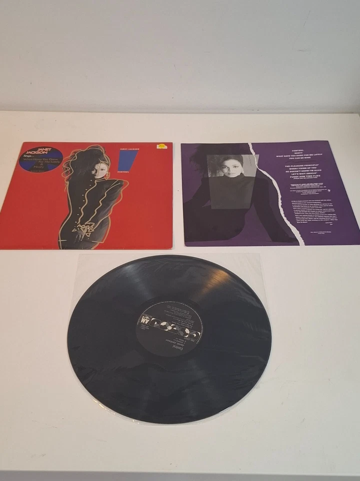 Vintage LP Record - Janet Jackson - Control - Image 4 of 4