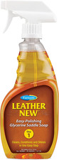 Farnam Leather New Easy-Polishing Glycerine Saddle Soap and Leather Cleaner, 16