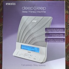 HoMedics Deep Sleep Therapy Machine HDS-2000 White Noise Nature Sounds