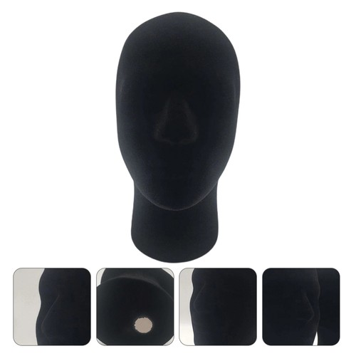 2 Pcs Foam Mannequin Head Male Model Manikins for Hats Wig Display - Picture 8 of 12