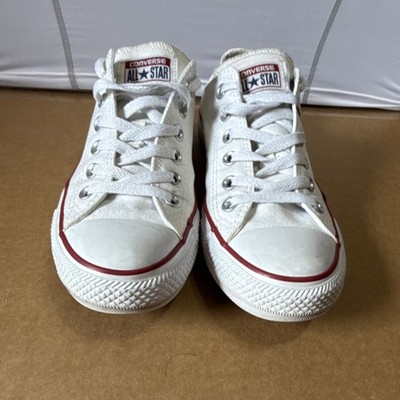 Converse All Star M7652 White Low Top Men's Canvas Sneakers US 8.5 25 cm 