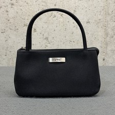 Esprit Borsa da sera nera / pochette / borsetta doppio manico - divisorio interno