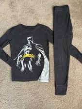 GAP Kids x DC Batman 2-Piece Long Sleeve Pants Pajama Set Size 10 