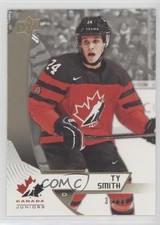 2019 Upper Deck Team Canada Juniors Midnight 34/50 Ty Smith #28 g6u