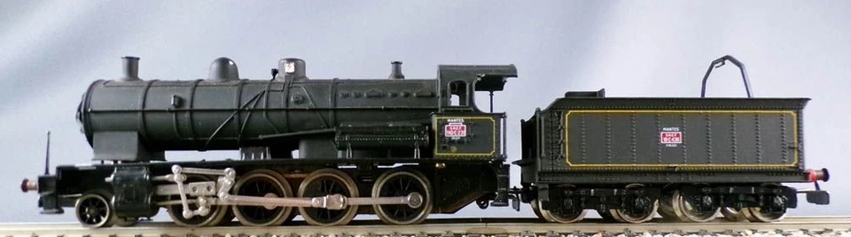 Jouef 8282 Ho Sncf Loco Vapeur 140 C 231 Consolidation Ouest Eclairage Tender 18 - Photo 3/4