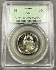1963 25C, DCAM (Proof) Washington Quarter - PCGS CoinFacts