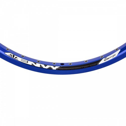 Envy RR Sun Ringle 20in Envy RR Blue 36 Eyeletted Spoke Holes and Welded Seam - Picture 2 of 3