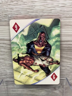 DC Comics Mad Vertigo Zuda Playing Card #9 Black Adam