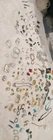 100 + Vintage Jewelry Lot Micro Mosaic, Rhinestone Brooches, Rare Costume pin