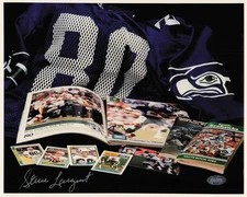 Steve Largent Autographed Signed 8x10 Photo Seattle Seahawks MCS Holo #63276