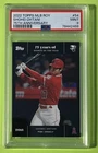 2022 Topps MLB Shohei OHTANI PSA 9 2018 Rookie Of  Year ROY 75th Anniversary