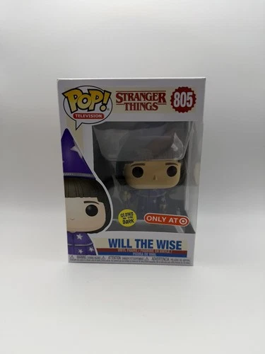 FUNKO POP 805 STRANGER THINGS WILL THE WISE GITD TARGET EXCLUSIVE