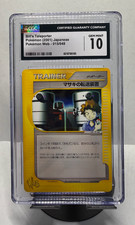 Bill's Teleporter Pokémon Web No. 015/048 2001 Japanese CGC 10