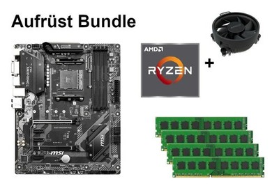 Bundle MSI B450 Tomahawk Max + AMD Ryzen 7 / Ryzen 9 + 8GB - 32GB RAM