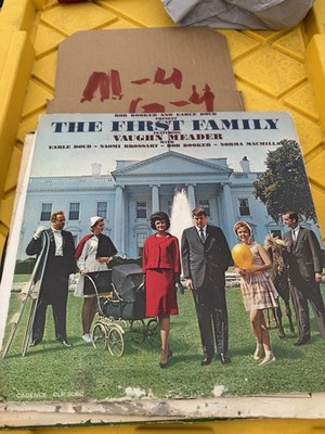THE FIRST FAMILY FEATURING VAUGN MEADER 33 RPM LP. CANDENCE RECORDS