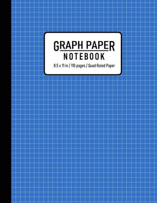 Graph Paper Notebook: Grid Paper Notebook, Grid Paper for Math and Science S...