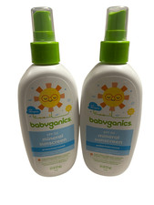 Babyganics SPF 50 Mineral Sunscreen 6 oz Pediatrician Tested 2 Pack Exp: 05/26