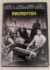 Swordfish DVD 2009 John Travolta Hugh Jackman Halle Berry  B2G1 Free 