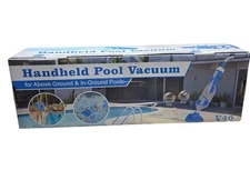 Cordless Pool Vacuum with Telescopic Pole, 18.5 GPM Powerful Suction New!