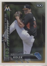 2016 Bowman Bowman Scouts' Top 100 Gold Refractor 13/50 Tyler Kolek #BTP-83 1u6