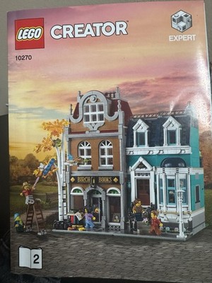 LEGO Creator Expert Modular 10270 Bookshop USED