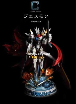 Crystal Studio Digimon Adventure Digital Monster Jesmon Figure Toy Painted Model