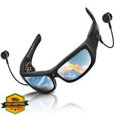 Smart Camera Glasses 1080P Bluetooth Sunglasses for Men Polarized