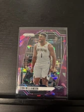 2024-25 PANINI PRIZM #10 ZION WILLIAMSON PURPLE ICE /149