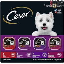 Grain Free Gourmet Wet Dog Food Real Meat Classic Loaf in Sauce Adult Dogs