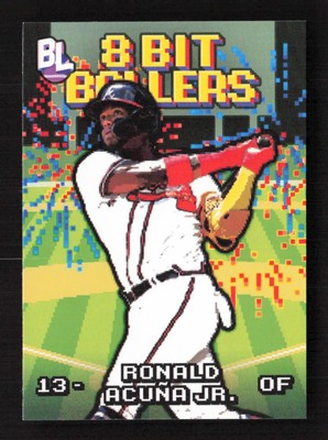 Ronald Acuña Jr. 2023 Topps Big League #8B-7 8 Bit Ballers Atlanta Braves MLB