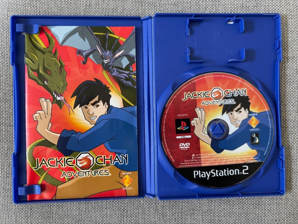 ps2 JACKIE CHAN ADVENTURES Game Playstation PAL VERSON RELEASE - Image 3 of 3