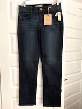 NEW WITH TAGS DEMOCRACY SIZE 8 STRAIGHT LEG BLUE DENIM JEANS