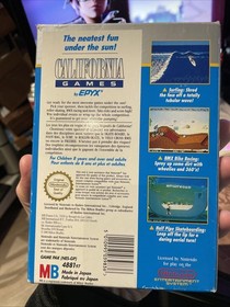 California Games Nintendo NES