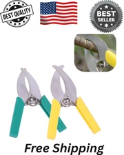 2 PCS Ring Barking Cutter Scissor Professional Grafting Tool Plant Cutters Girdl