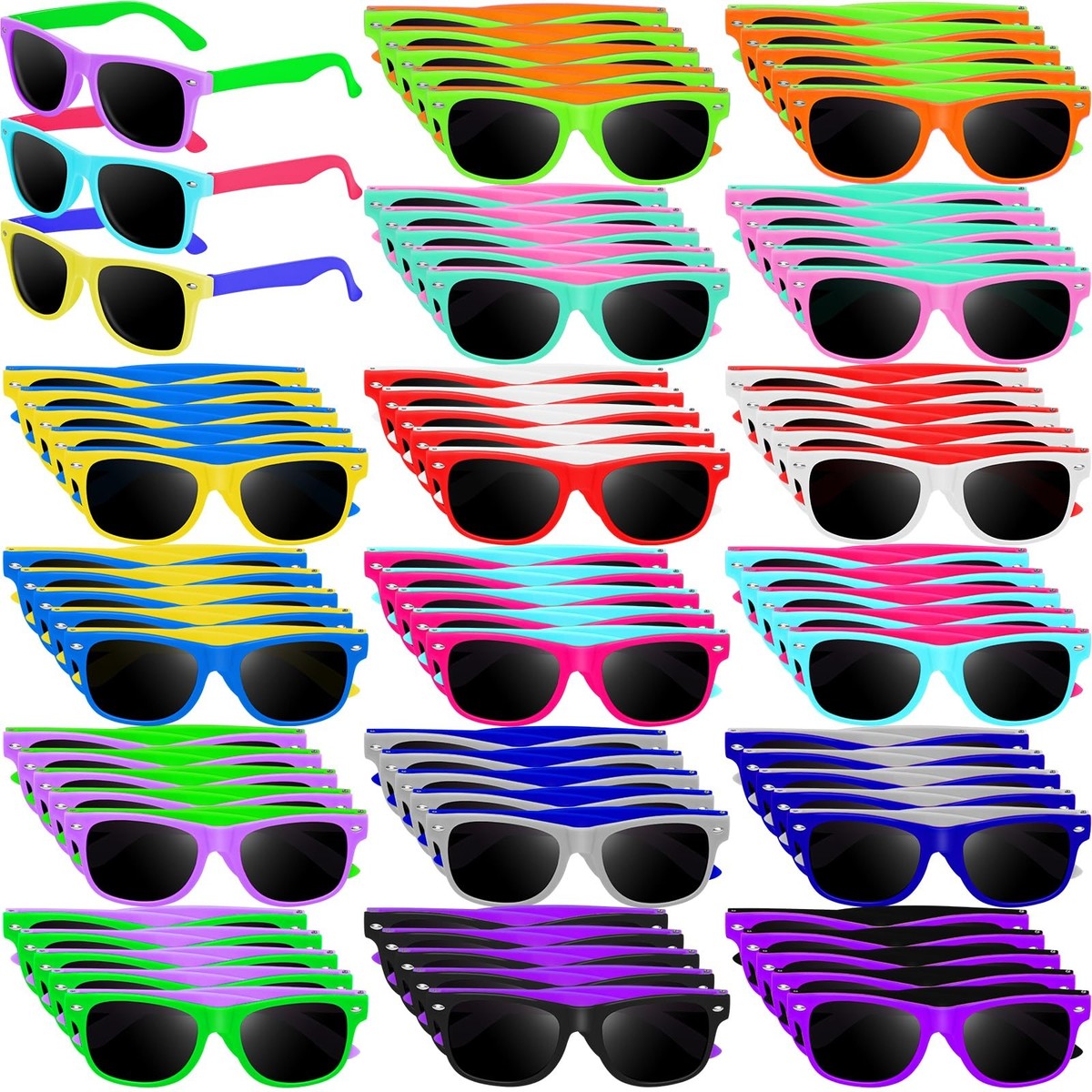 Neon Sunglasses Kids Sunglasses Multipack Sunglasses Party Favors