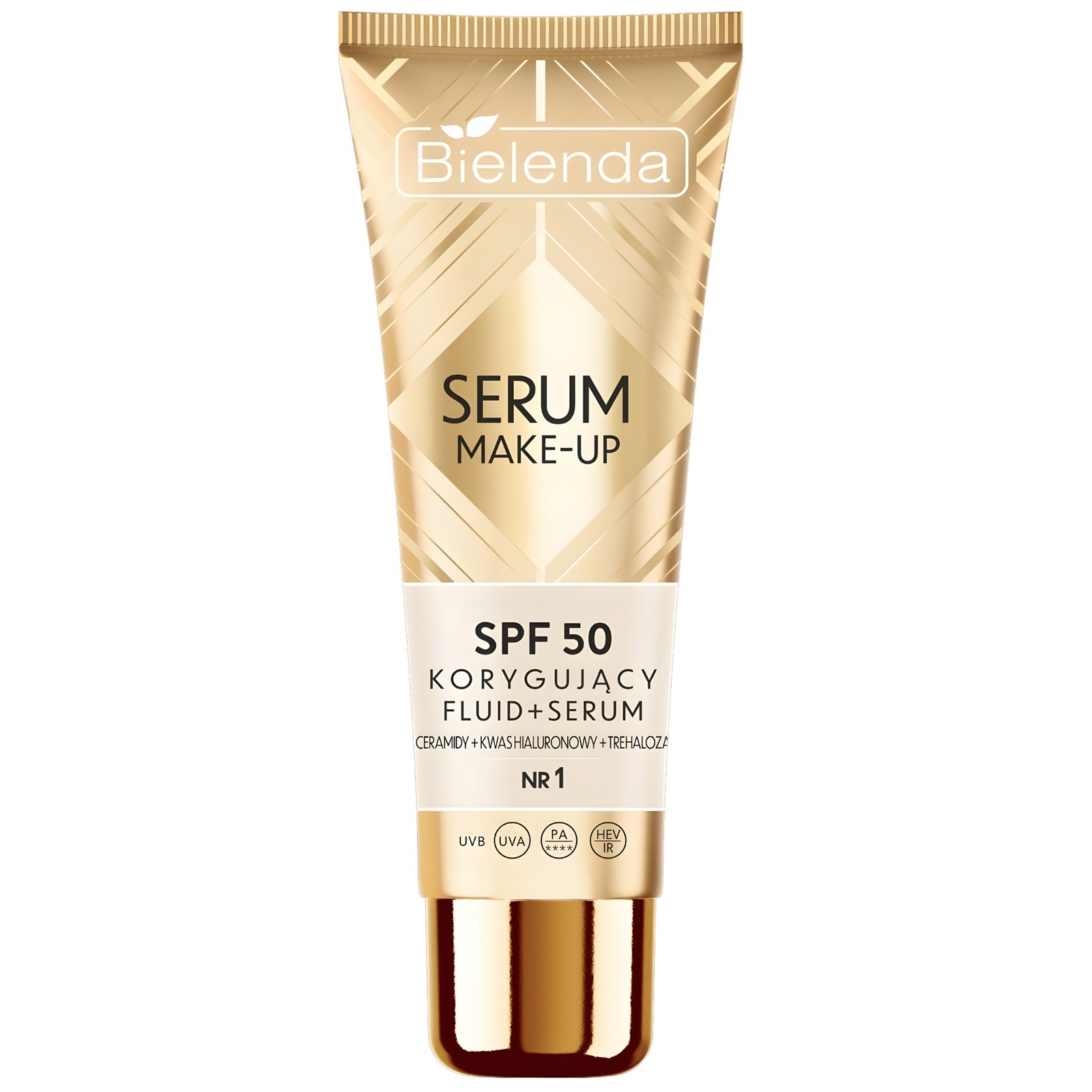 Bielenda Serum Makeup Correcting Fluid SPF50 No.1 Light Beige 30ml Exp 28/07/26