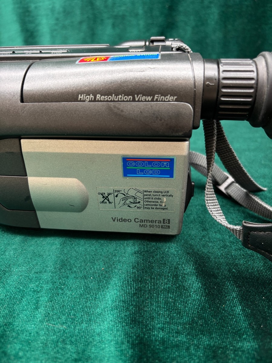 National Video Telopper WV-9010 本体 Medion MD 9010 PAL Video 8 Camcorder / Untested | eBay