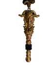 VTG Miriam Haskell Golden Onyx Baphomet Ram Head Necklace Pagan Witch Fairy Tale