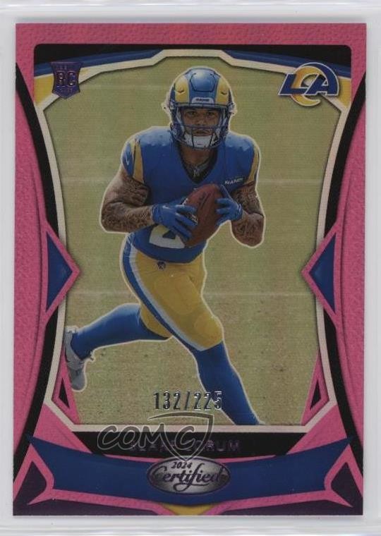 2024 Certified Rookies Pink Mirror 132/225 Blake Corum #160 14lt
